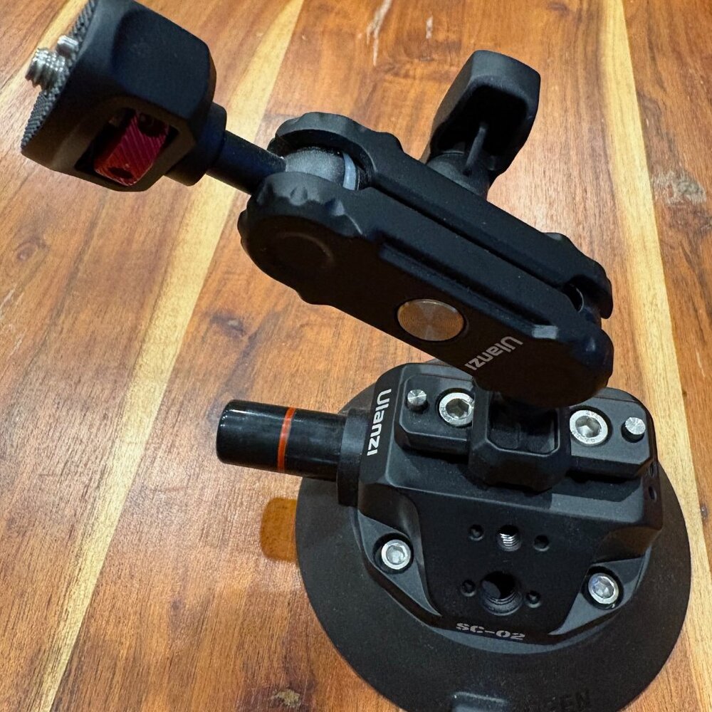 Ulanzi SC-02 Strong Suction Cup Mount for Camera Action Camera Phones